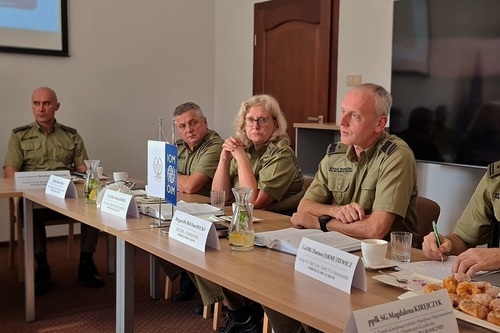  Przedstawiciele WSSG, w tym władze