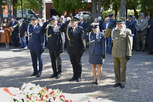  Przedstawiciele Koszalińskich służb mundurowych