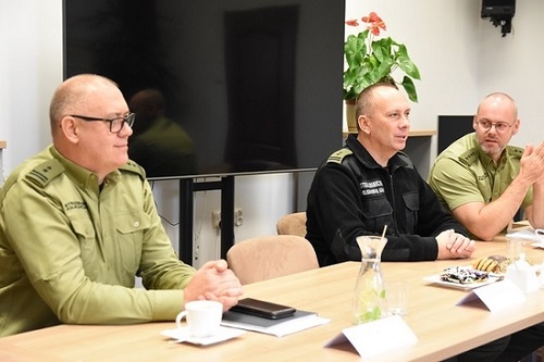 Kadra WSSG w trakcie spotkania Kadra WSSG w trakcie spotkania