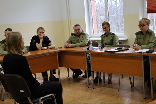 Rozmowa kwalifikacyjna kandydatów do służby Rozmowa kwalifikacyjna kandydatów do służby