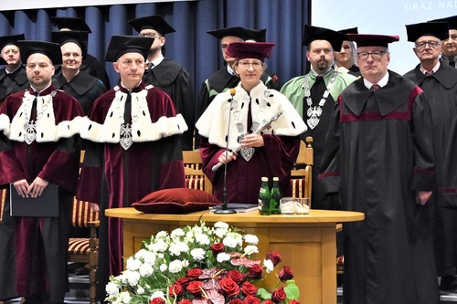 Rektor Politechniki Koszalińskiej w towarzystwie Rektorów Rektor Politechniki Koszalińskiej w towarzystwie Rektorów