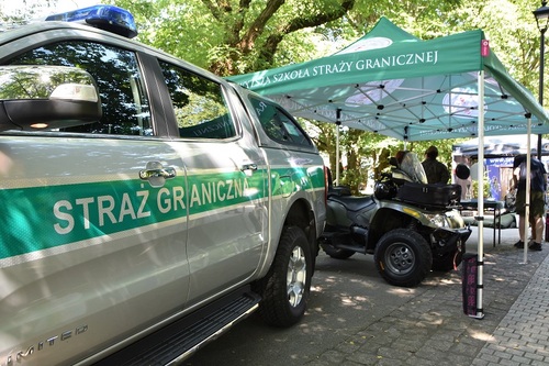 Stoisko WSSG podczas uroczystości w Koszalinie