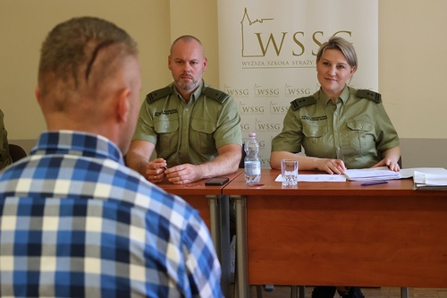 Rozmowa kwalifikacyjna kandydatów do służby Rozmowa kwalifikacyjna kandydatów do służby