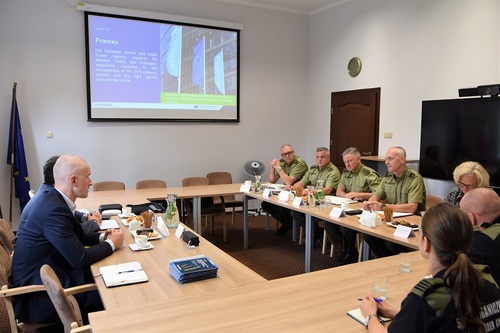 Spotkanie robocze w Uczelni Spotkanie robocze w Uczelni