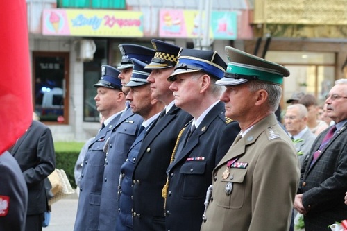 płk SG Krzysztof Muzyczuk podczas uroczystości płk SG Krzysztof Muzyczuk podczas uroczystości