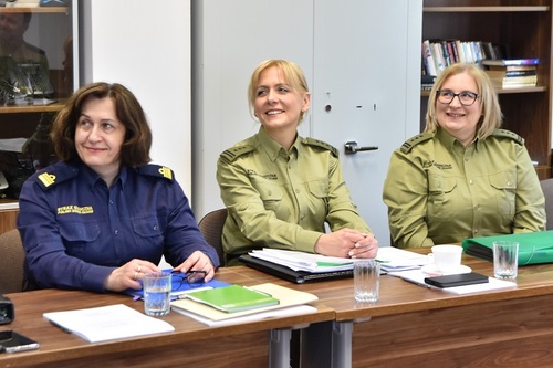 Uczestniczki odprawy Uczestniczki odprawy