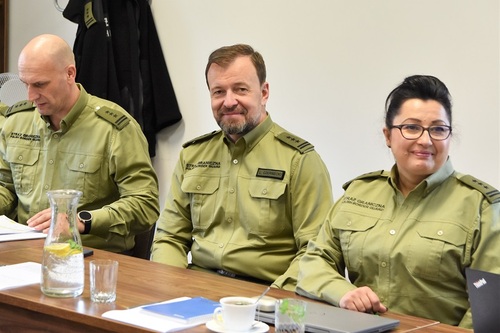 Uczestnicy odprawy Uczestnicy odprawy